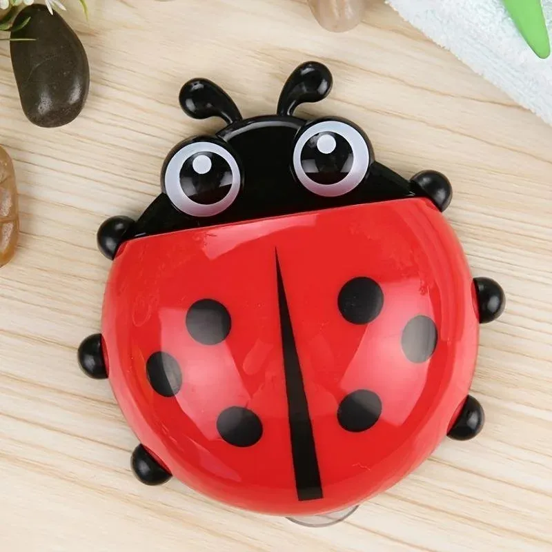 Porte-brosse à dents coccinelle, mise en situation