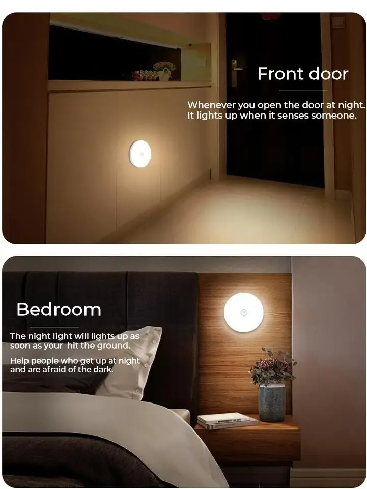 Ambiance lumineuse douce de nuit