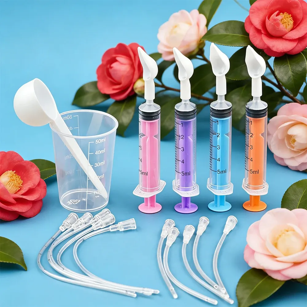 Seringues doseuses colorées de 5 ml pour oiseaux domestiques 6