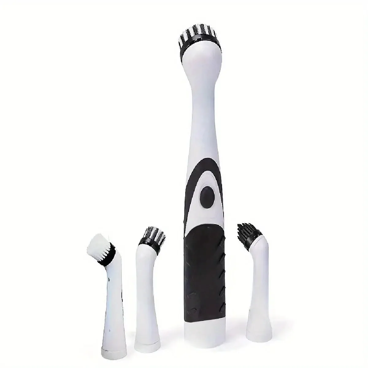 Détails de la brosse de nettoyage électrique et de ses accessoires