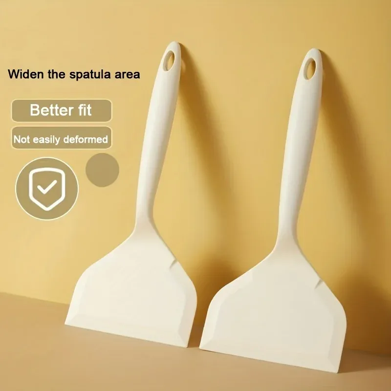 Spatule en silicone pour tamagoyaki, résistante à la chaleur et antiadhésive