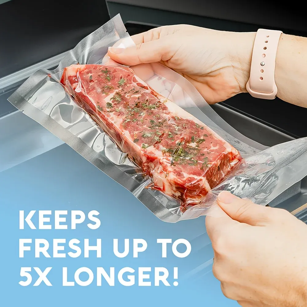 Sacs de mise sous vide pour aliments, lot de 150 (3 tailles), sans BPA 4