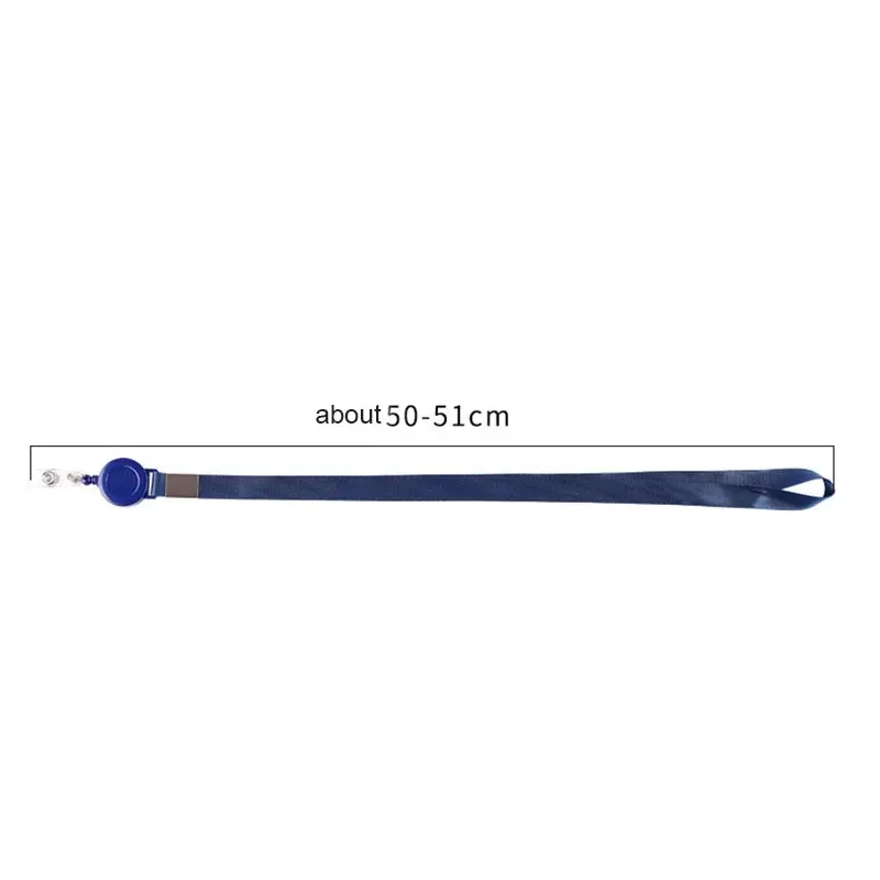 Cordon de cou rétractable avec enrouleur pour porte-badge 2