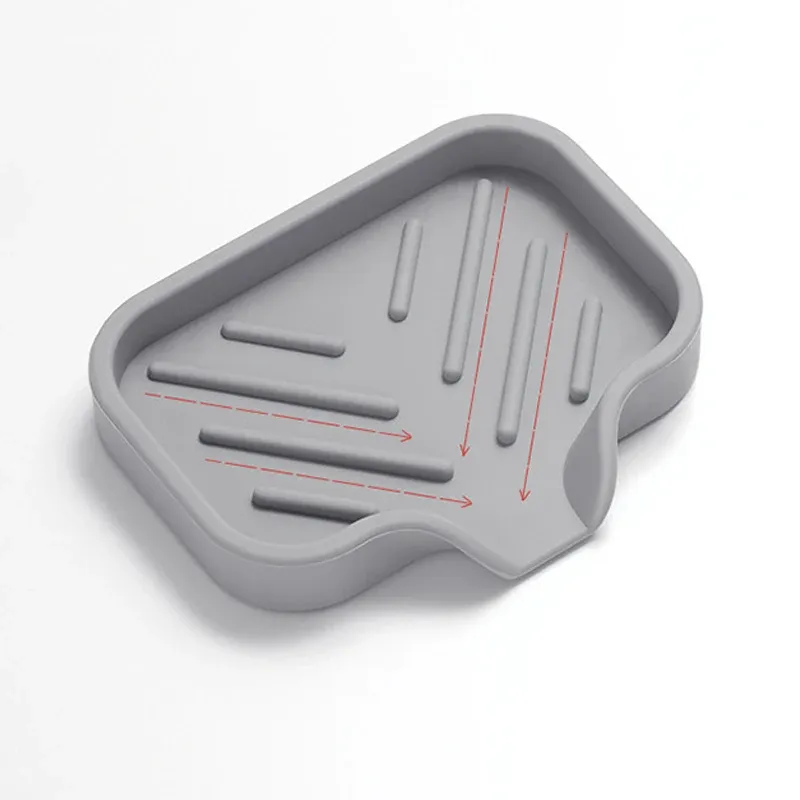 Plateau de rangement de comptoir en silicone