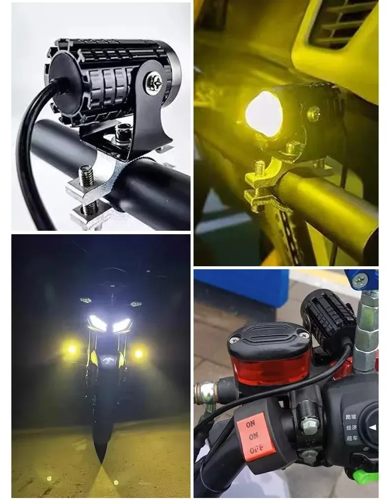 Phare LED universel, finitions et design