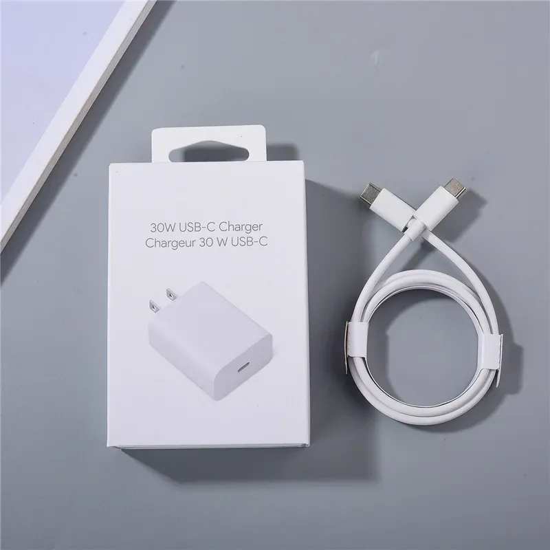 Chargeur rapide 30W PD pour Google Pixel 8, 7, 9 Pro, 8A, 7A, 6A, 5A, 4XL, 4A, adaptateur secteur USB-C à USB-C avec câble, prises EU/US/UK 9