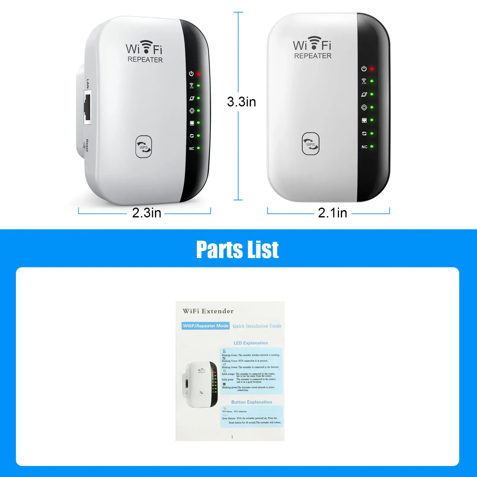 Répéteur Wi-Fi sans fil, ambiance intérieure