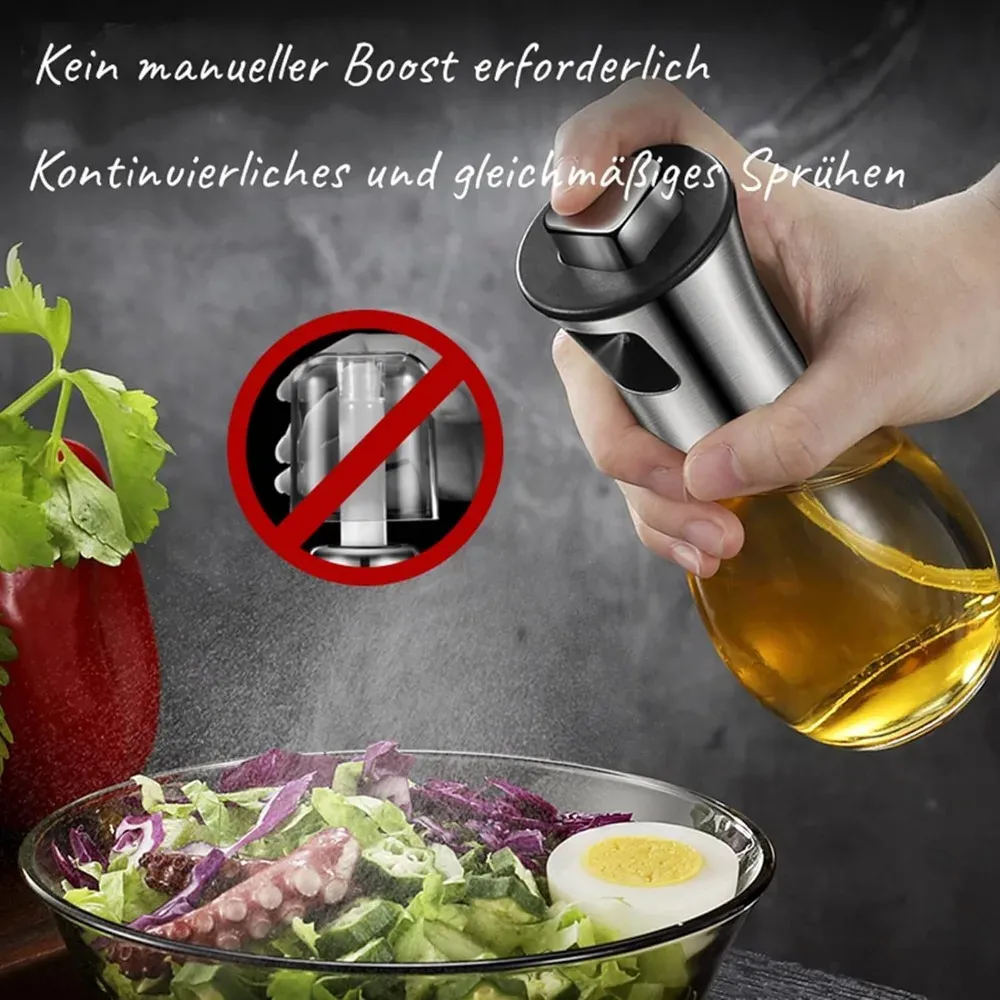 Pulvérisateur d'huile en verre pour la cuisson, idéal pour barbecue et friteuse à air 2
