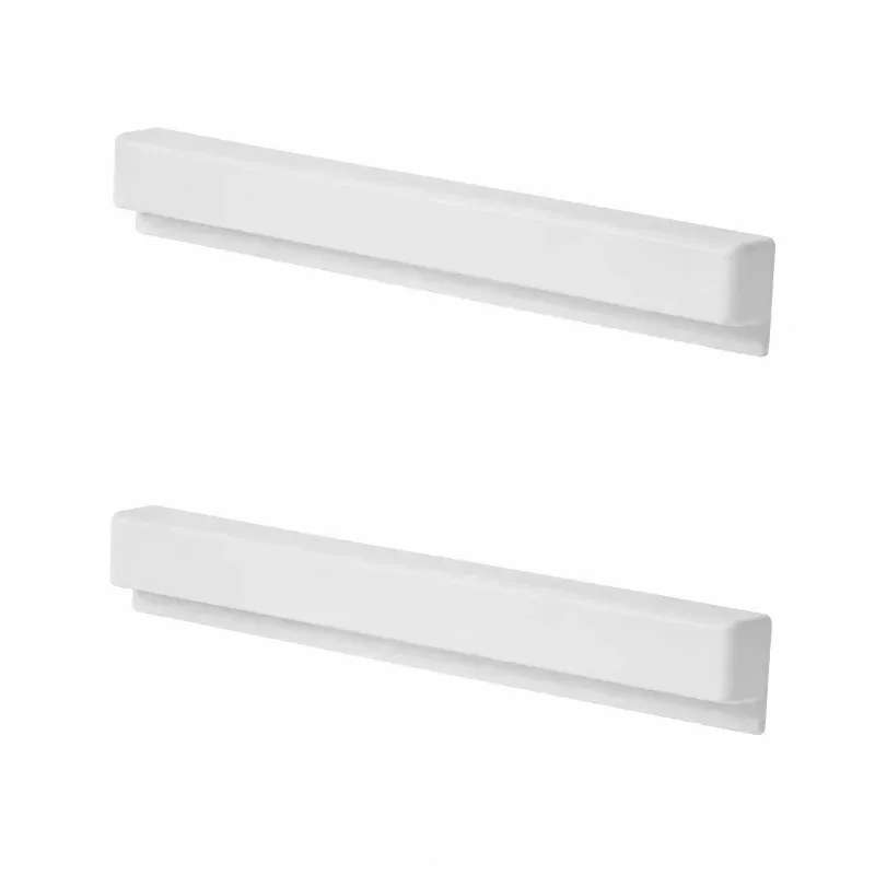 Support mural pour dentifrice, lot de 2, support de rangement pour salle de bain, sans perçage, support de dentifrice peu encombrant 7