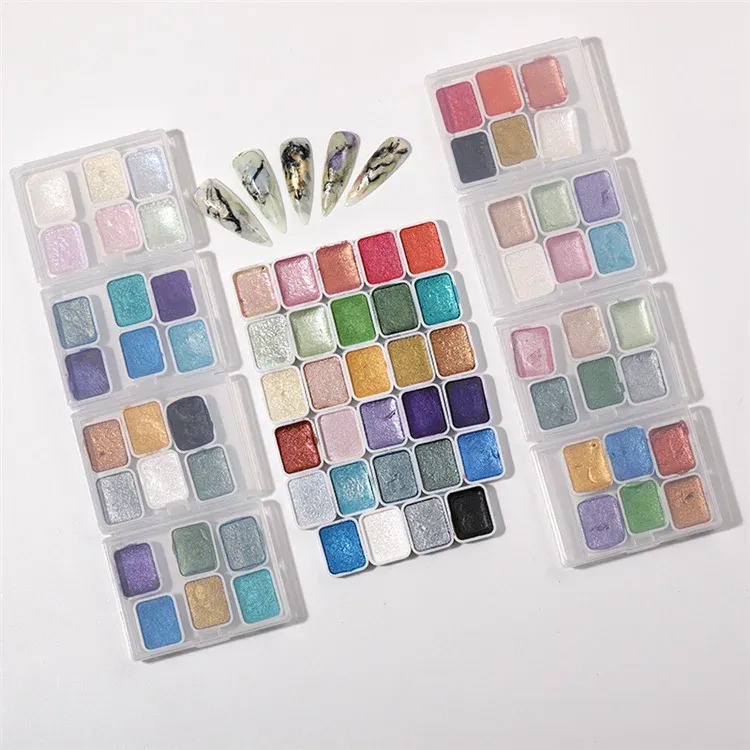 Détail des pigments