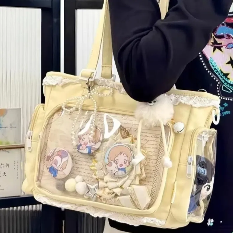 Sac Itabag japonais bidimensionnel « Ballet Fille Grande Appétit » à bandoulière 3