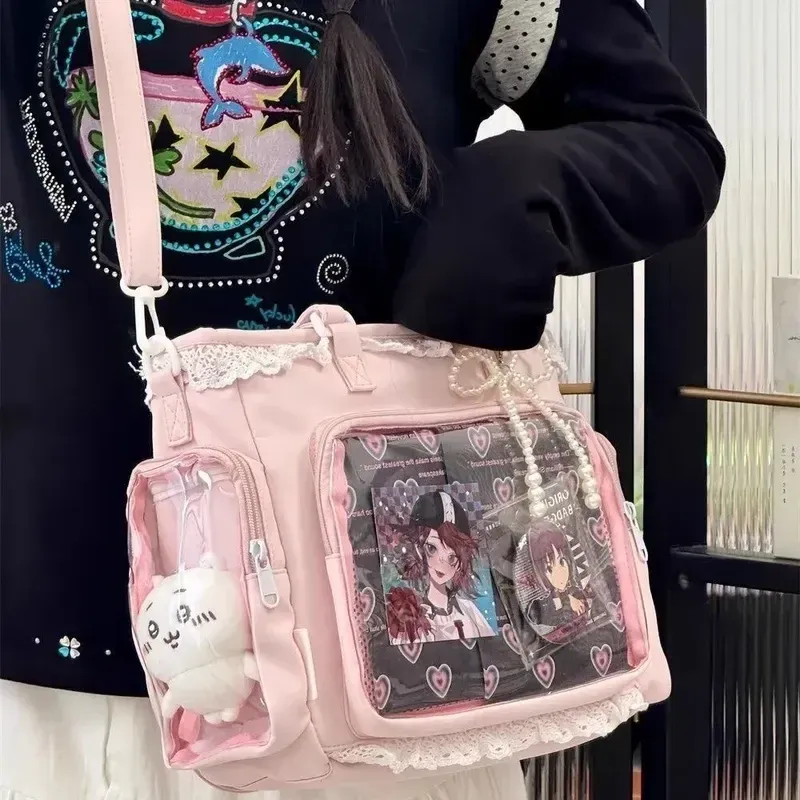 Sac Itabag japonais bidimensionnel « Ballet Fille Grande Appétit » à bandoulière - Image 1