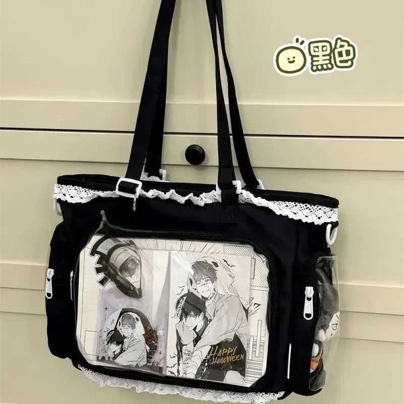Sac Itabag japonais bidimensionnel « Ballet Fille Grande Appétit » à bandoulière 2