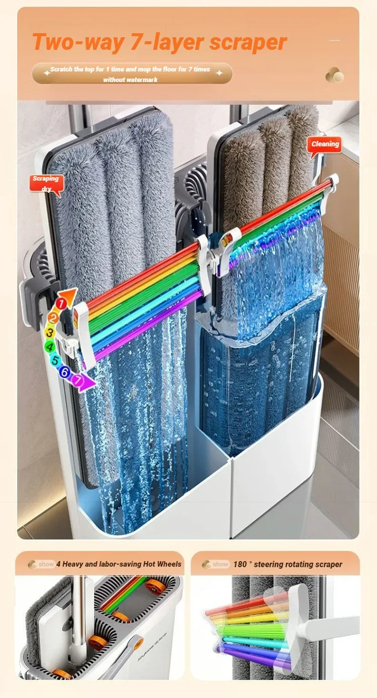 Seau JOYBOS avec système d'essorage