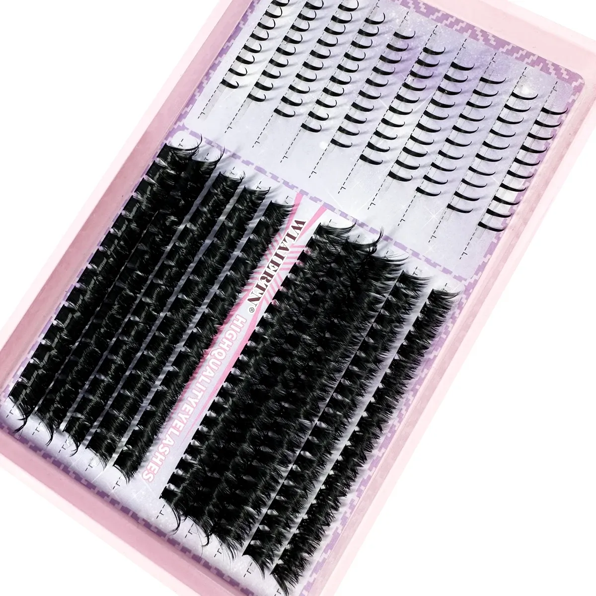 Kit d'extensions de cils complet