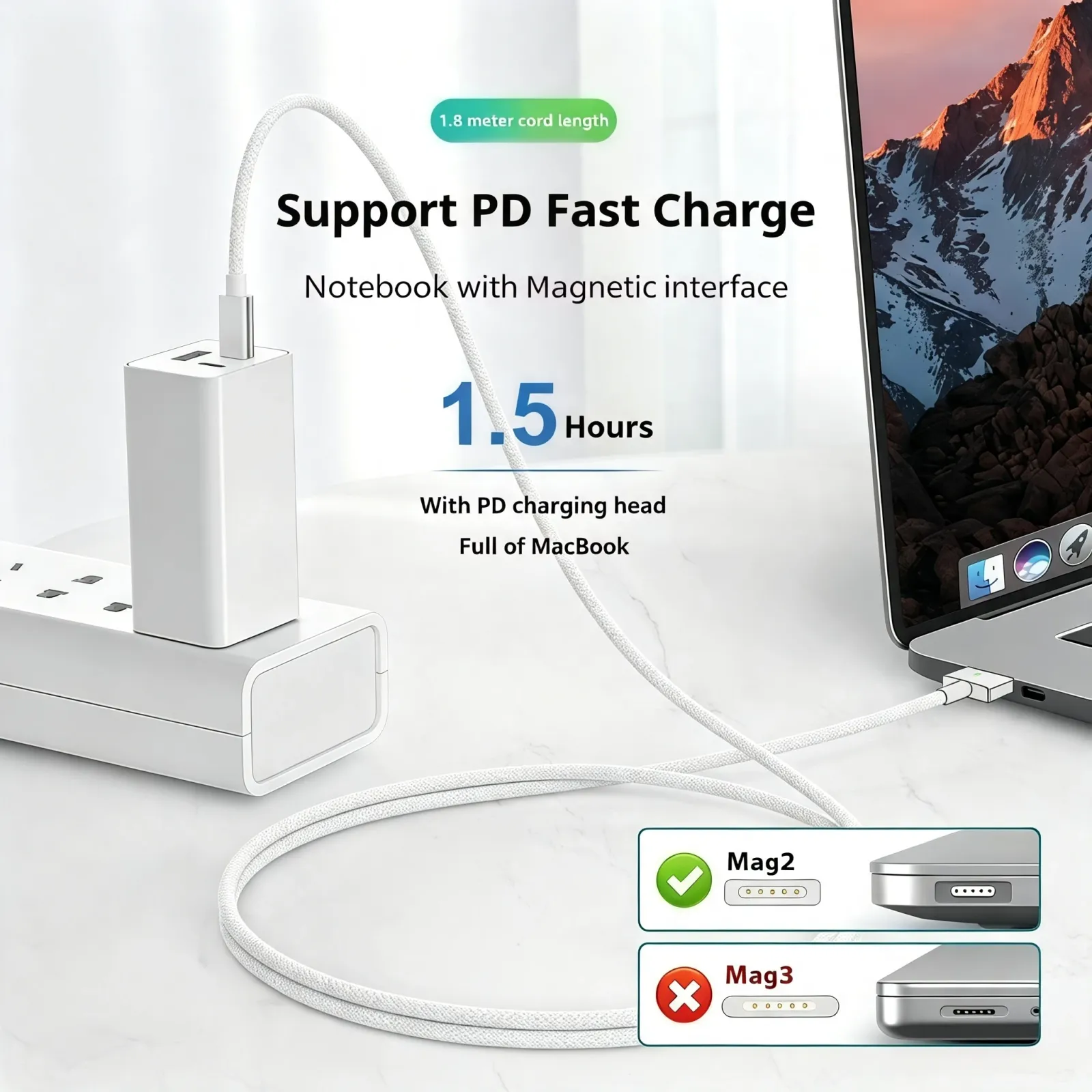 Détail du connecteur magnétique en T