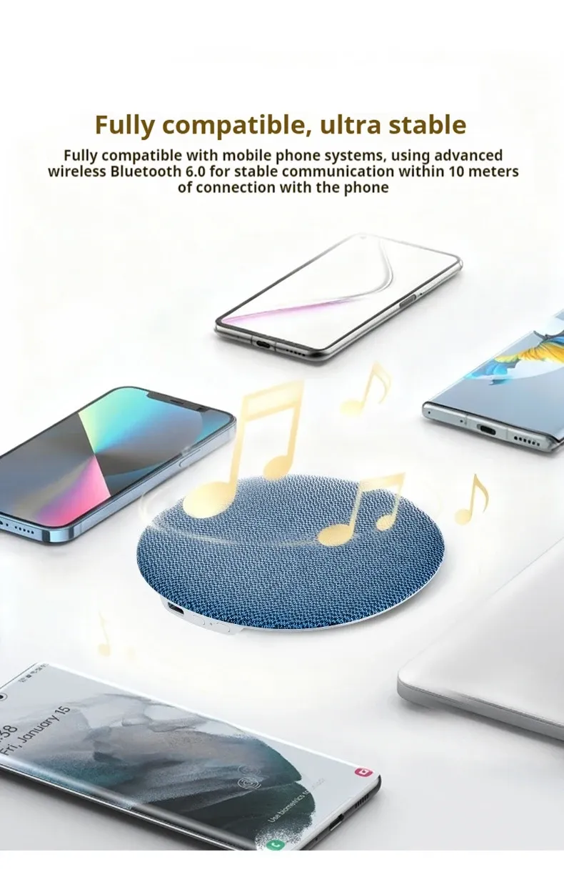 Haut-parleur d'oreiller Bluetooth, usage quotidien