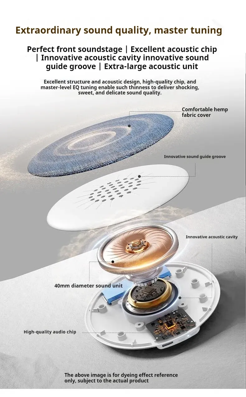 Haut-parleur d'oreiller Bluetooth, ambiance apaisante