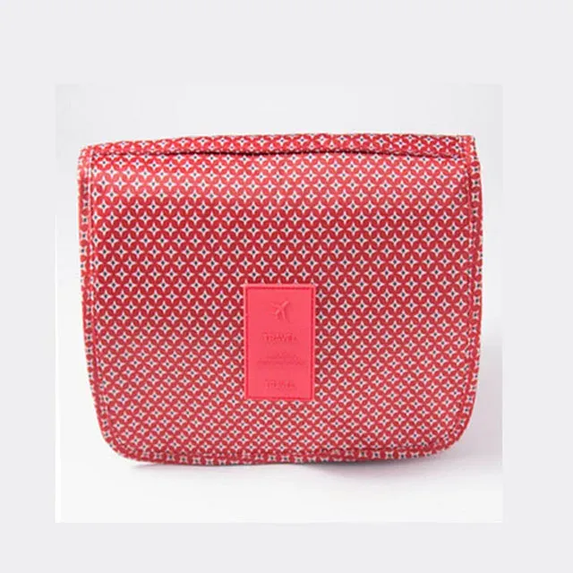 Trousse de toilette de voyage multifonctionnelle à crochet, étanche, pour cosmétiques et articles de toilette 19