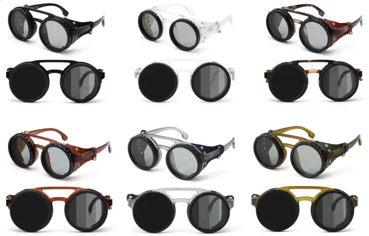 Lunettes unisexes pour moto et cosplay