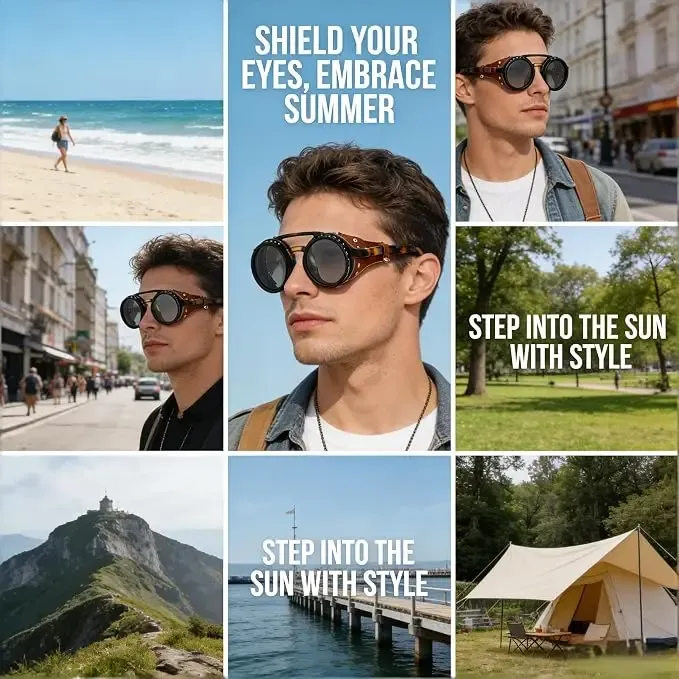 Détail du design des lunettes de soleil polarisées