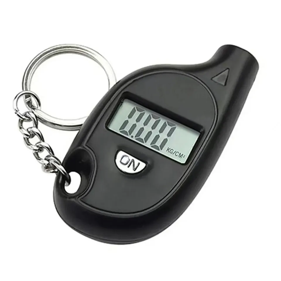 Manomètre numérique pour pneus avec écran LCD, pour voitures et motos 7