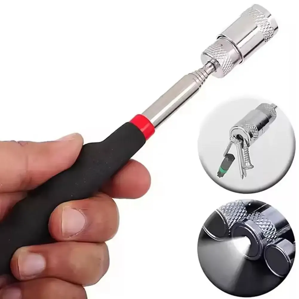 Stylo magnétique télescopique à tige réglable pour ramasser écrous et boulons 2