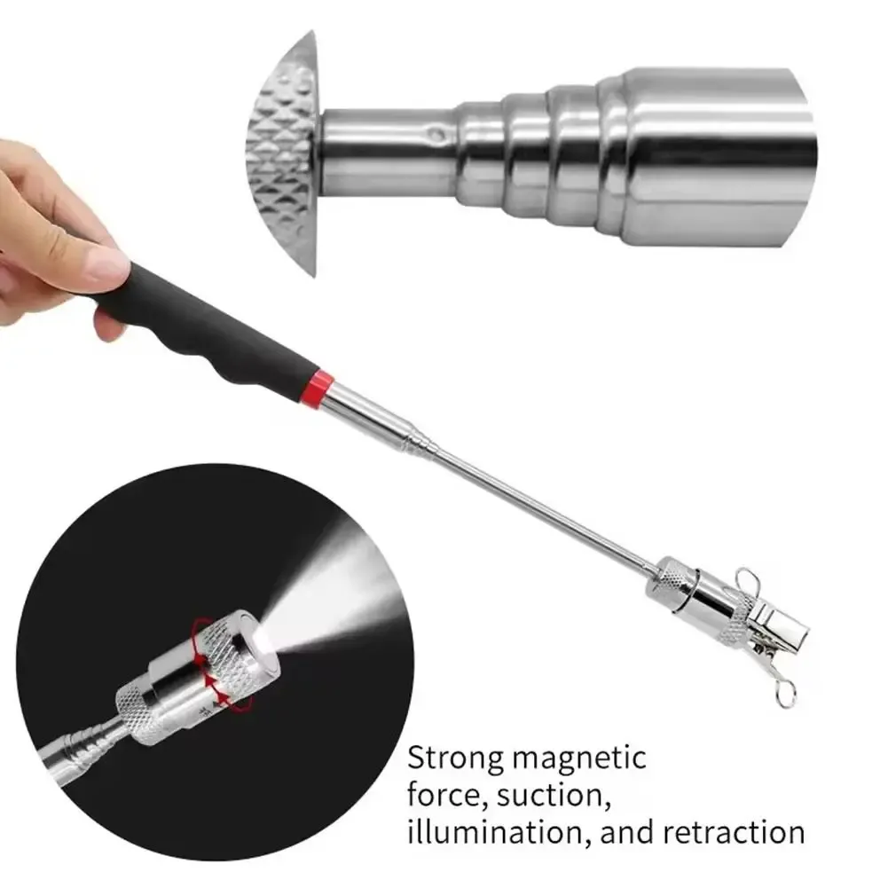 Stylo magnétique télescopique - tête magnétique