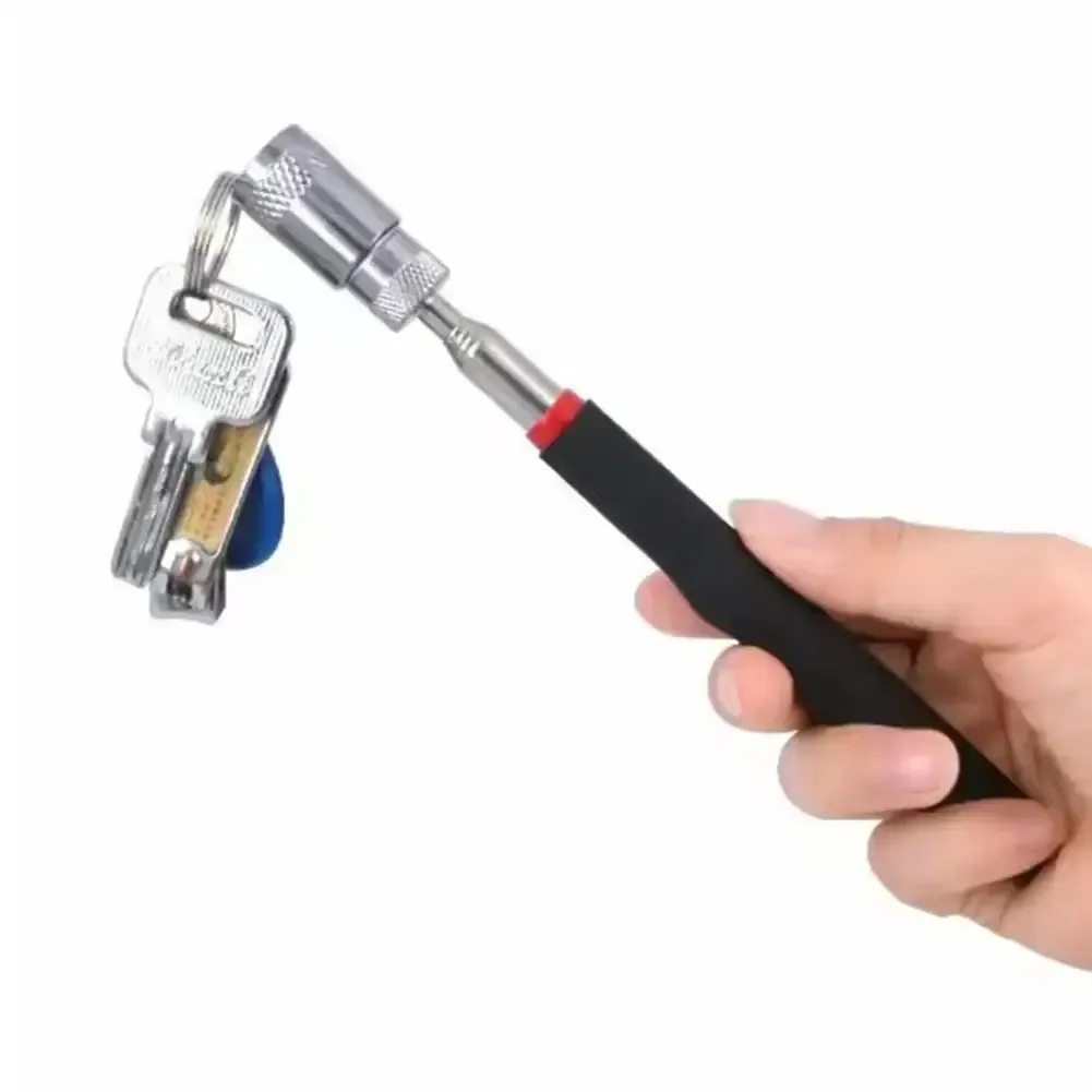 Stylo magnétique télescopique - en utilisation