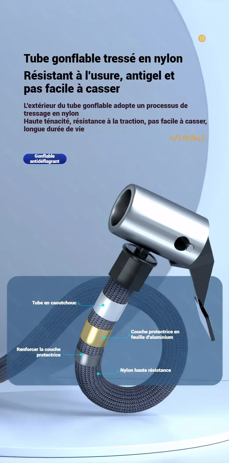 Pompe à air compacte