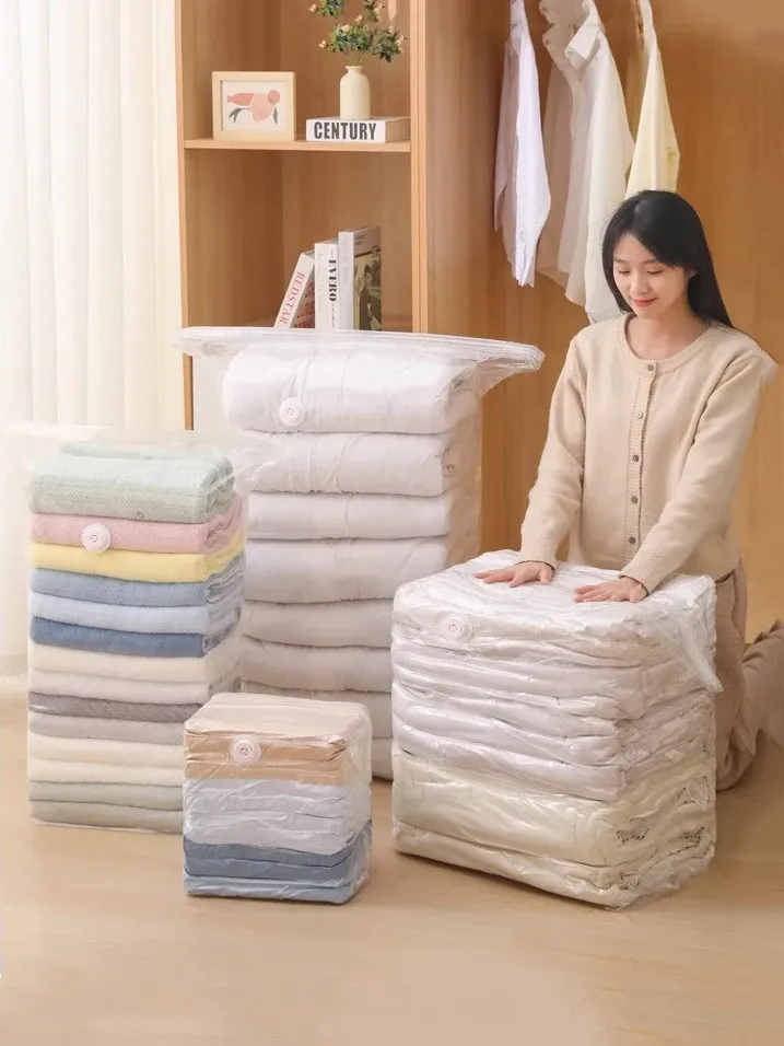Sac de rangement sous vide, valve d'air