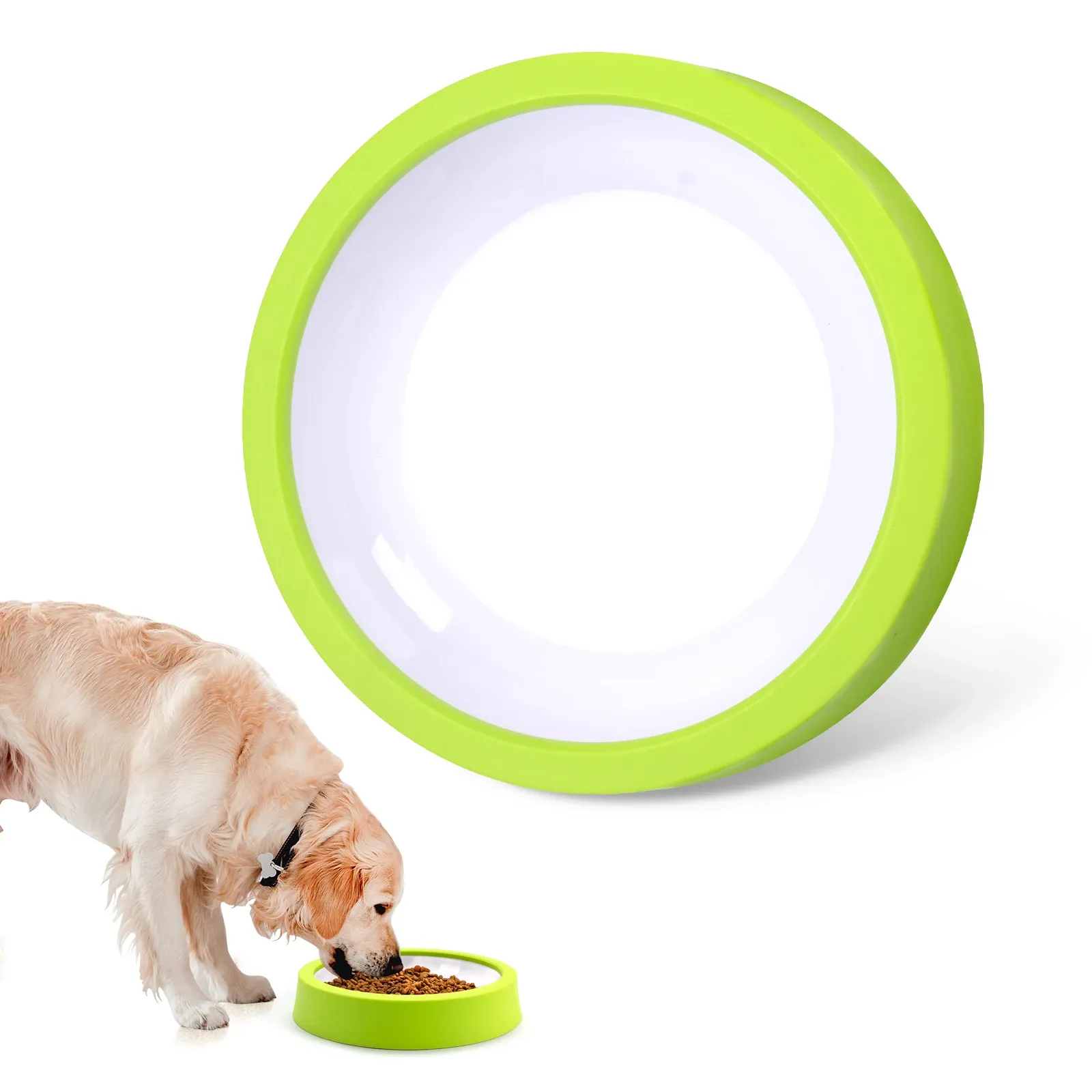 Gamelle à alimentation lente pour chien, ludique et antidérapante, anti-glouton, bol écologique pour grands, moyens et petits chiens ainsi que pour chiots 11