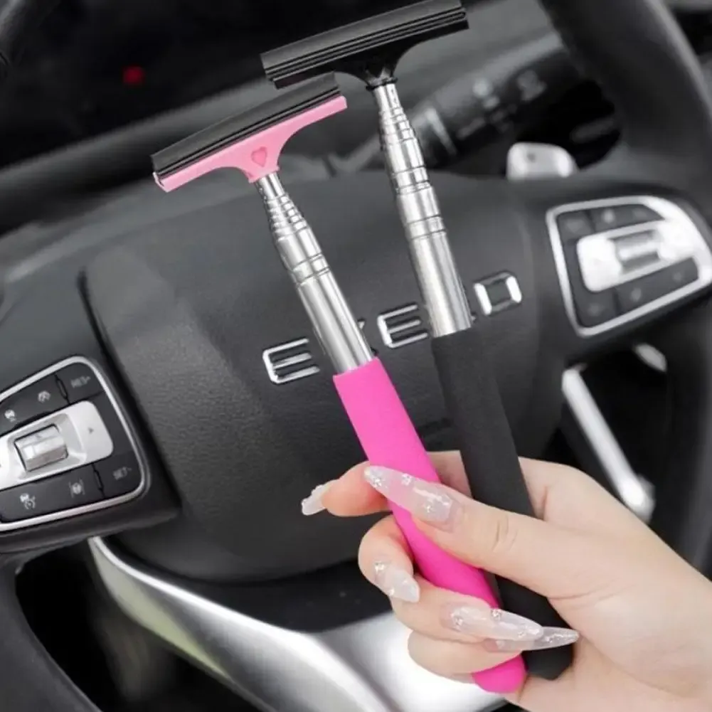 Essuie-glace télescopique pour rétroviseur, brosse rétractable et portative pour pare-brise 3