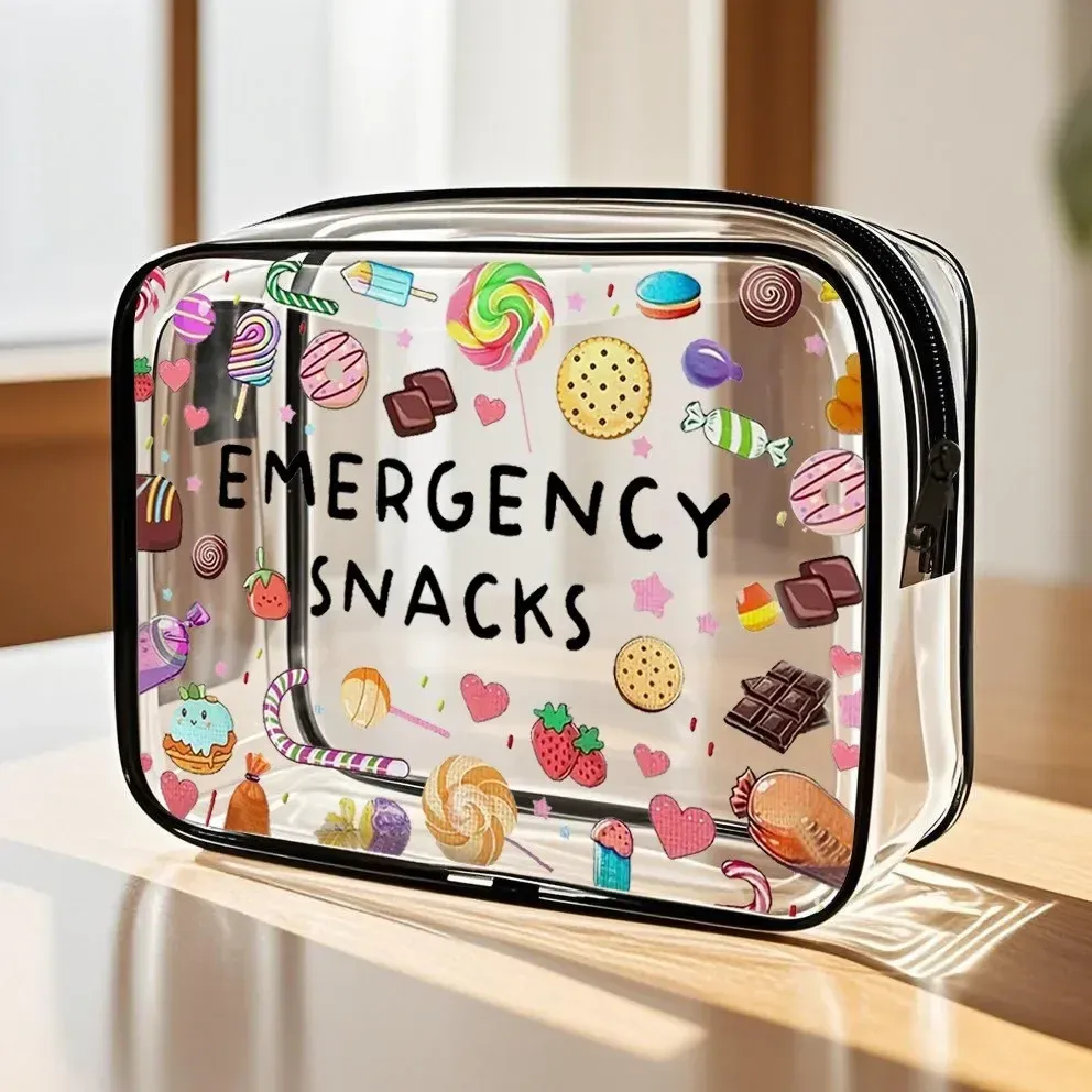 Organisateur transparent de grande capacité pour voyage