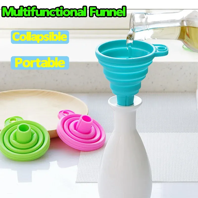 Entonnoir pliable en silicone, vue principale