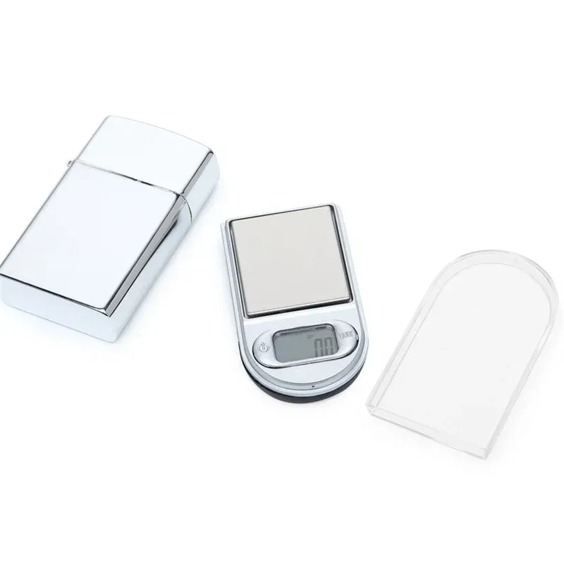Balance de poche mini à allume-cigare 50 g / 100 g / 200 g, balance numérique de précision pour bijoux, diamants et cuisine, graduation 0,01 g 6
