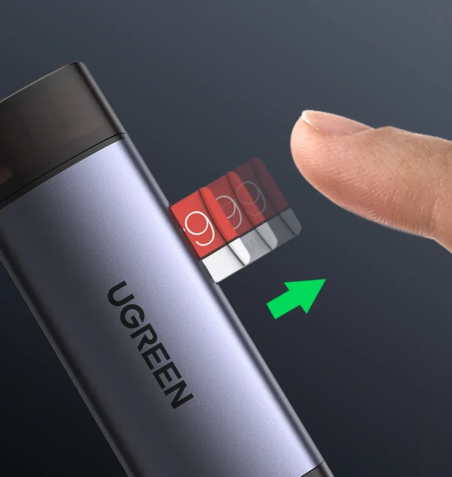 Mécanisme poussoir pour carte microSD