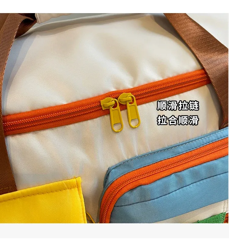 Sac de fitness dans une ambiance sportive