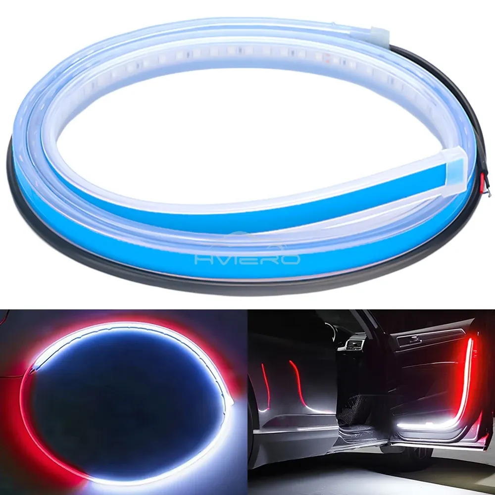 Bande LED flexible pour porte de voiture en situation