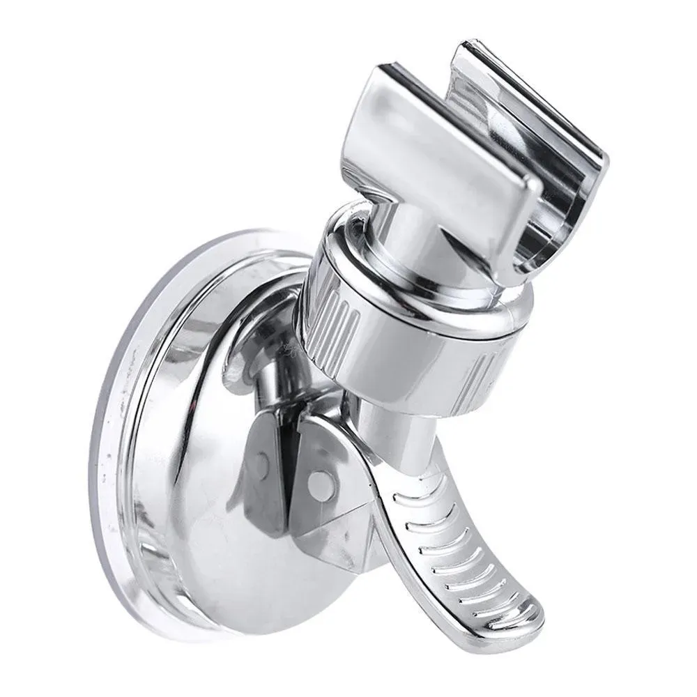 Support de pommeau de douche, support mural réglable à ventouse sous vide pour salle de bains 3