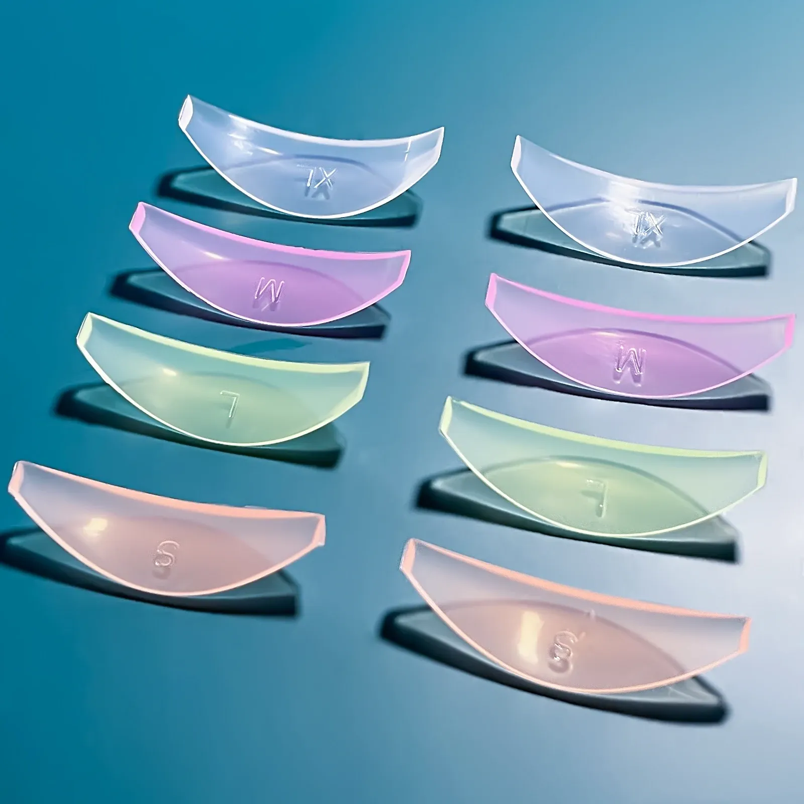 Kit de permanente de cils PERMANIA en silicone, tiges de lifting, coussinets et accessoires applicateurs 7