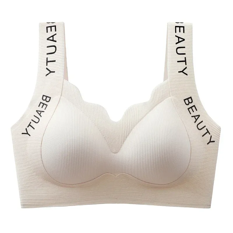 Soutien-gorge sans couture et sans armatures, lingerie une pièce pour femmes, effet push-up et maintien, lissage latéral, couvrance totale, pour petites poitrines. 7