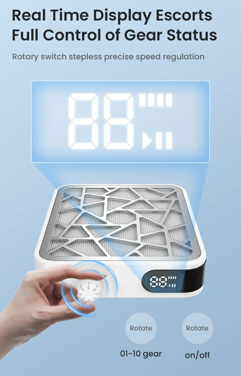 Utilisation du mini aspirateur pour la manucure