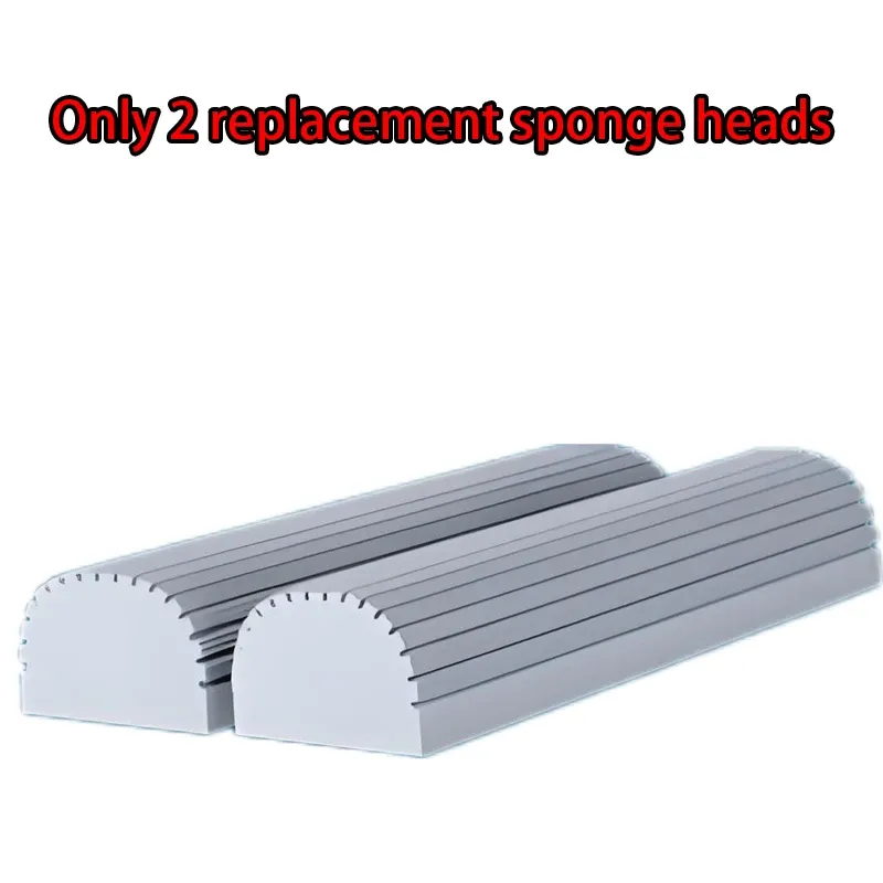 Vadrouille éponge à essorage mains libres pour usage domestique, absorbante et pliable, en caoutchouc et coton 7