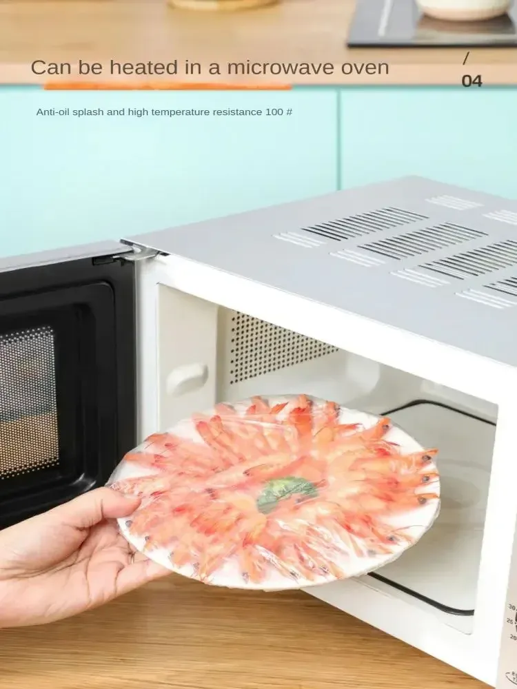 Couvercle alimentaire appliqué sur un saladier