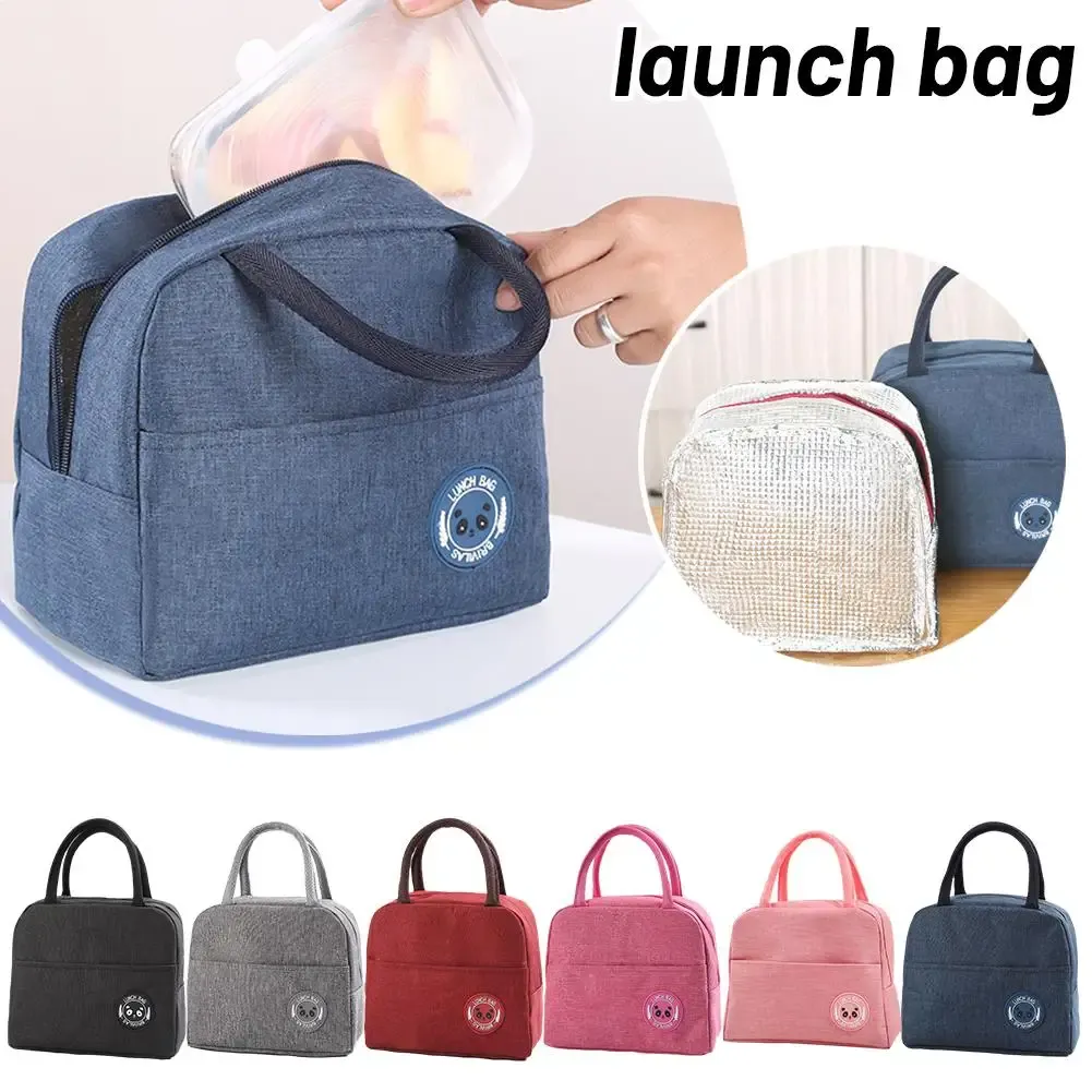 Sac repas isotherme vu de face