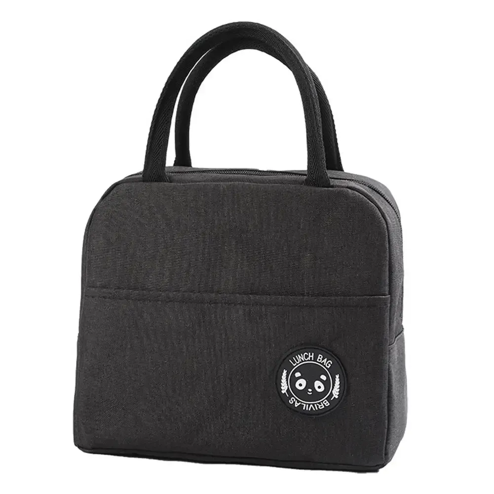 Sac repas isotherme, détail de la fermeture
