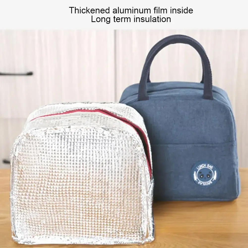 Poignée du sac repas isotherme