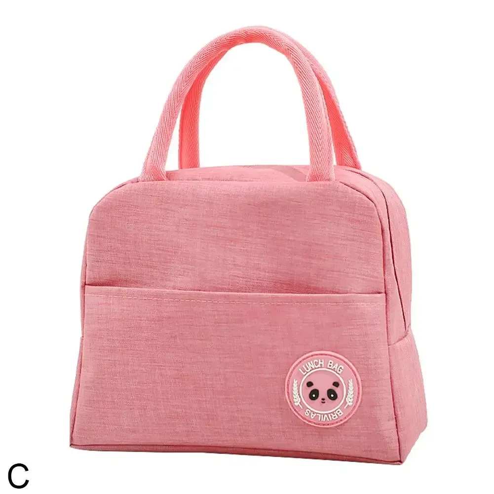 Sac isotherme à déjeuner avec doublure aluminium épaisse, grand sac bento portable, pour étudiants, camping et bureau 8