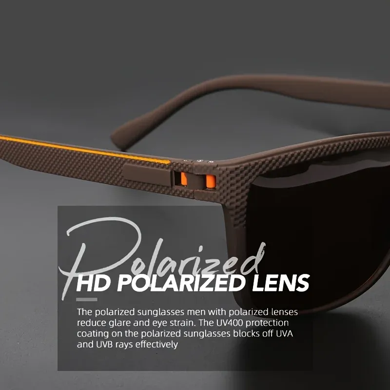 Lunettes de soleil carrées polarisées, détail 6